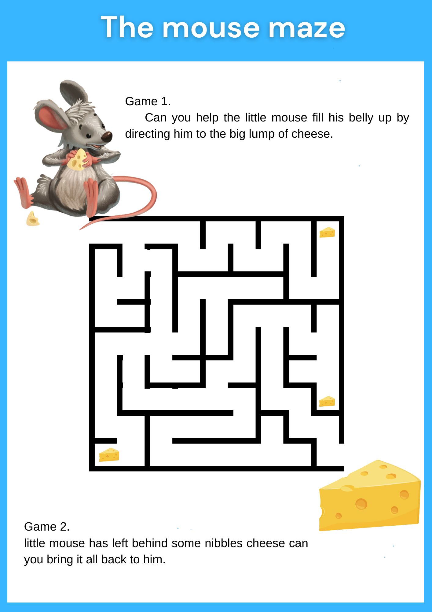 Little Loose Goose Mouse Maze