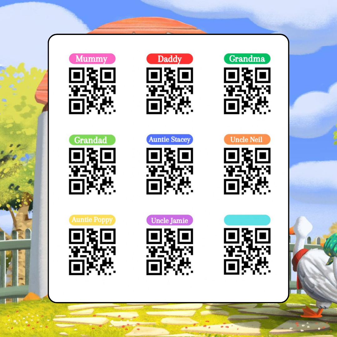 Little Loose Goose family Story Time QR code example