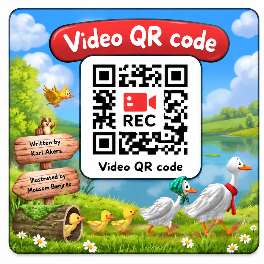 Little Loose Goose Video Story Time QR Code