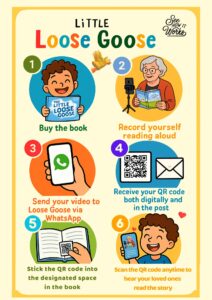 Little Loose Goose QR Story Time instructions